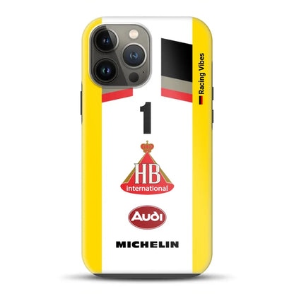 Audi Quattro S1 E2 Gruppe B Livery – Custodia premium personalizzata per iPhone
