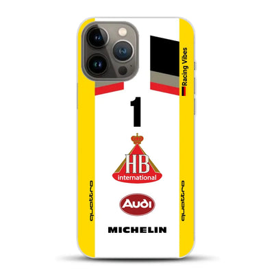 Audi Quattro S1 E2 Gruppe B Livery - Custodia per cellulare personalizzata per iPhone