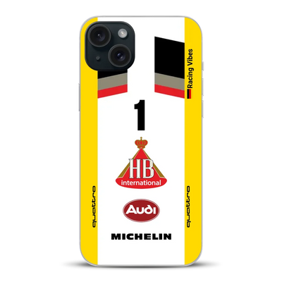 Audi Quattro S1 E2 Gruppe B Livery - Custodia per cellulare personalizzata per iPhone