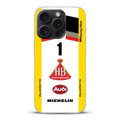Audi Quattro S1 E2 Gruppe B Livery - Custodia per cellulare personalizzata per iPhone