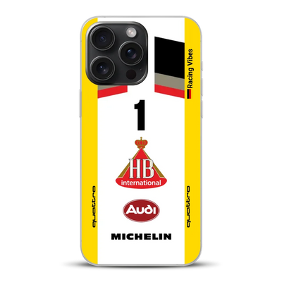Audi Quattro S1 E2 Gruppe B Livery - Custodia per cellulare personalizzata per iPhone