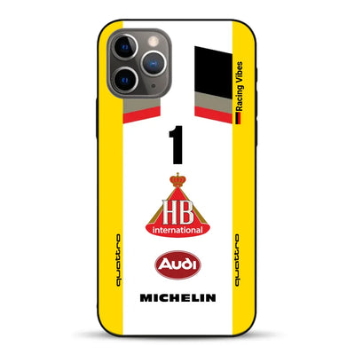 Audi Quattro S1 E2 Gruppe B Livery - Custodia per cellulare personalizzata per iPhone