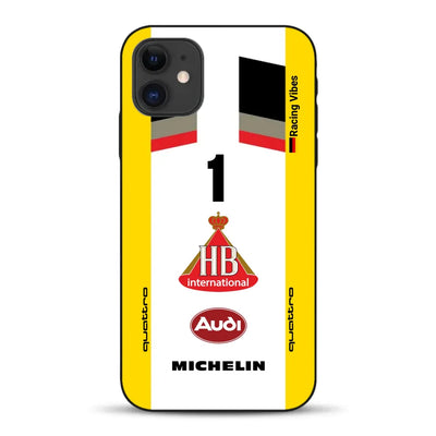 Audi Quattro S1 E2 Gruppe B Livery - Custodia per cellulare personalizzata per iPhone