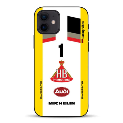 Audi Quattro S1 E2 Gruppe B Livery - Custodia per cellulare personalizzata per iPhone