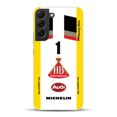 Audi Quattro S1 E2 Gruppe B Livery - Custodia per cellulare personalizzata per Samsung