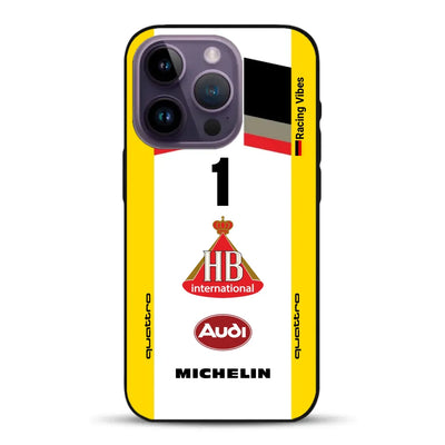 Audi Quattro S1 E2 Gruppe B Livery - Custodia per cellulare personalizzata per iPhone