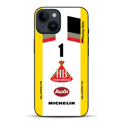 Audi Quattro S1 E2 Gruppe B Livery - Custodia per cellulare personalizzata per iPhone