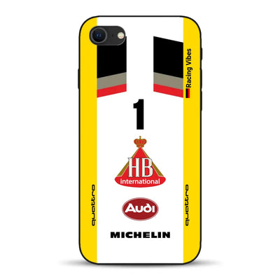 Audi Quattro S1 E2 Gruppe B Livery - Custodia per cellulare personalizzata per iPhone