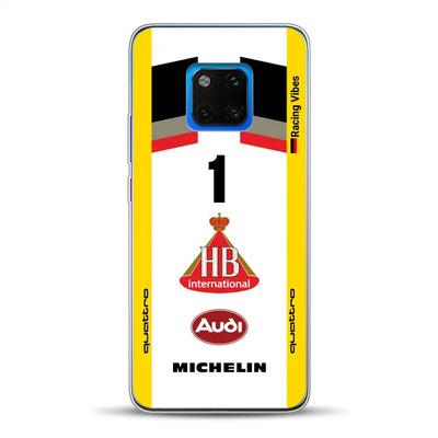 Audi Quattro S1 E2 Gruppe B Livery - Custodia per cellulare personalizzata per Huawei