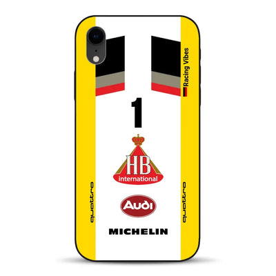 Audi Quattro S1 E2 Gruppe B Livery - Custodia per cellulare personalizzata per iPhone