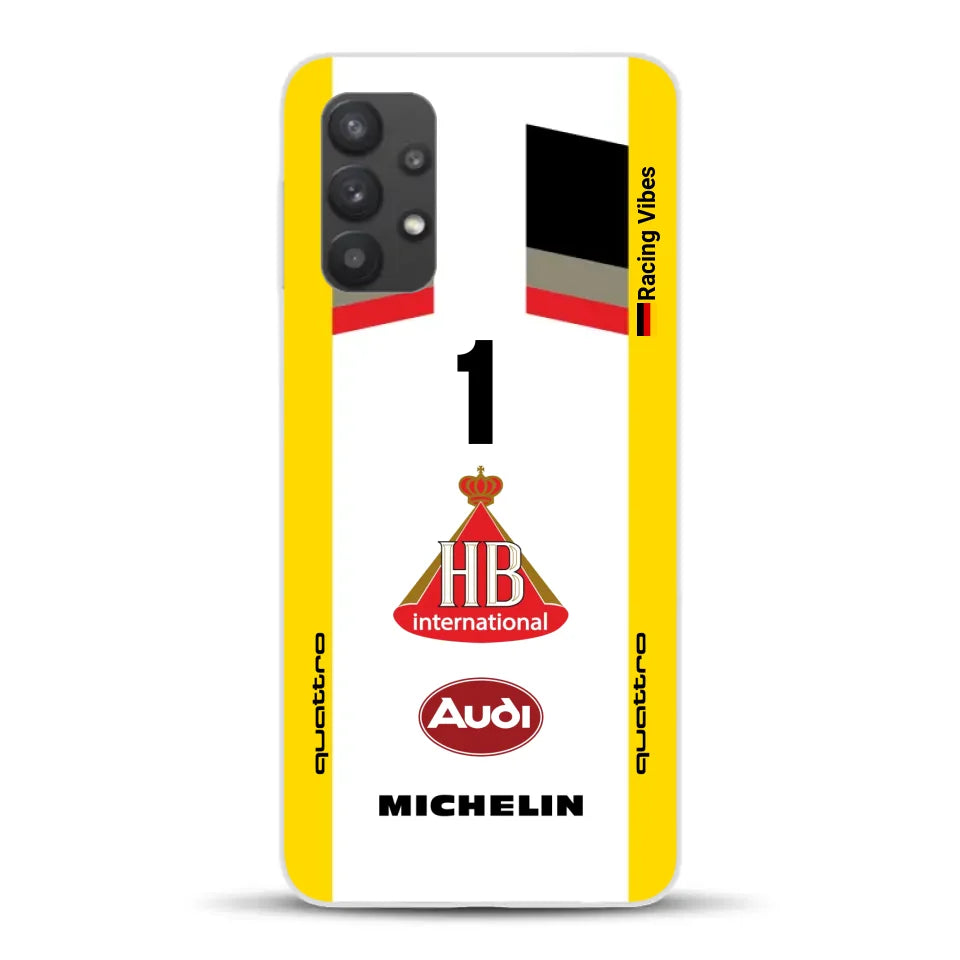 Audi Quattro S1 E2 Gruppe B Livery - Custodia per cellulare personalizzata per Samsung