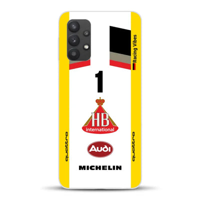 Audi Quattro S1 E2 Gruppe B Livery - Custodia per cellulare personalizzata per Samsung