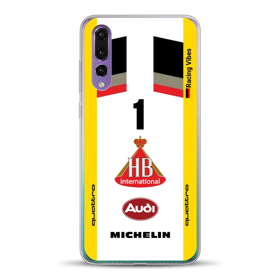 Audi Quattro S1 E2 Gruppe B Livery - Custodia per cellulare personalizzata per Huawei
