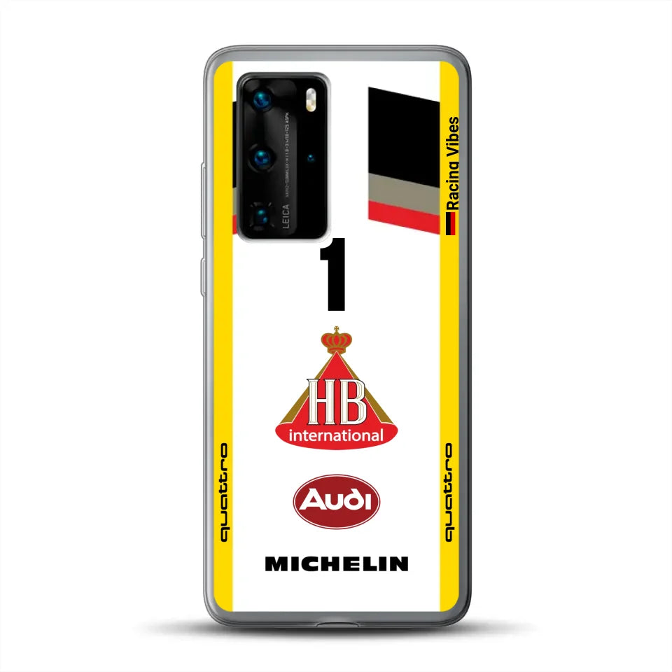 Audi Quattro S1 E2 Gruppe B Livery - Custodia per cellulare personalizzata per Huawei