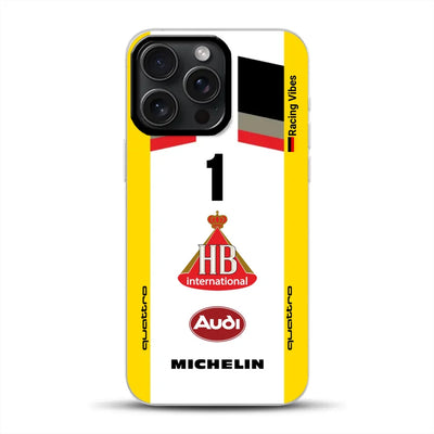Audi Quattro S1 E2 Gruppe B Livery - Custodia per cellulare personalizzata per iPhone