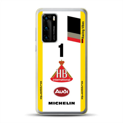 Audi Quattro S1 E2 Gruppe B Livery - Custodia per cellulare personalizzata per Huawei