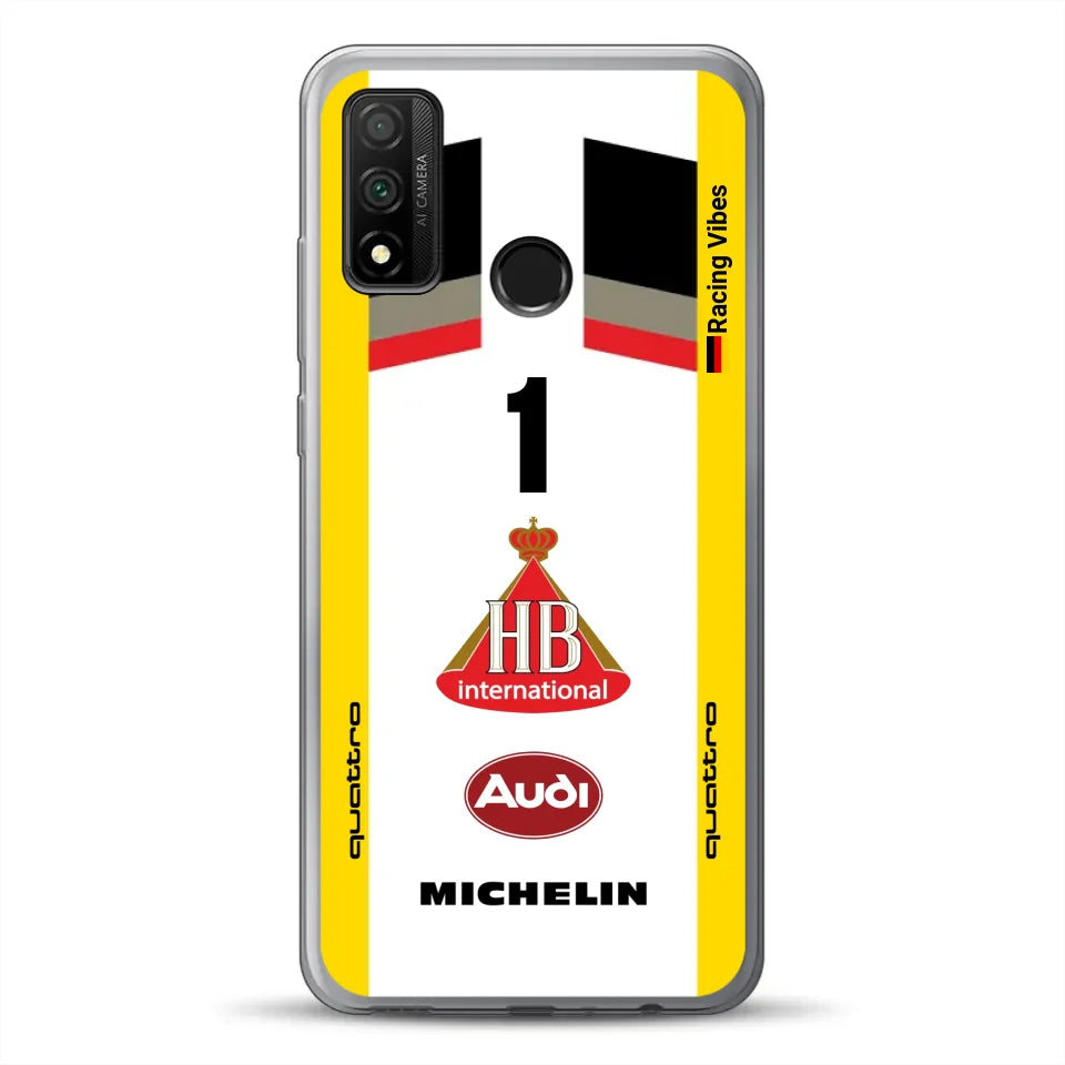 Audi Quattro S1 E2 Gruppe B Livery - Custodia per cellulare personalizzata per Huawei