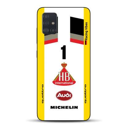 Audi Quattro S1 E2 Gruppe B Livery - Custodia per cellulare personalizzata per Samsung