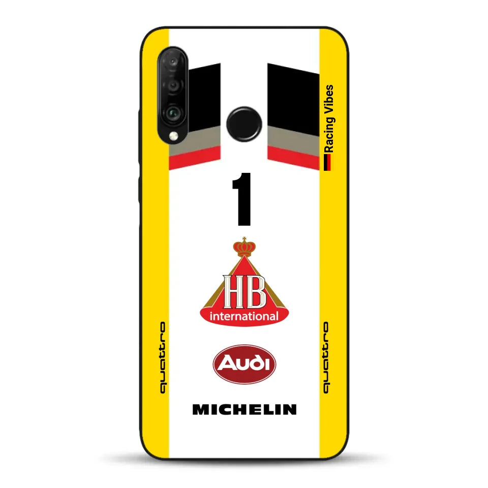 Audi Quattro S1 E2 Gruppe B Livery - Custodia per cellulare personalizzata per Huawei