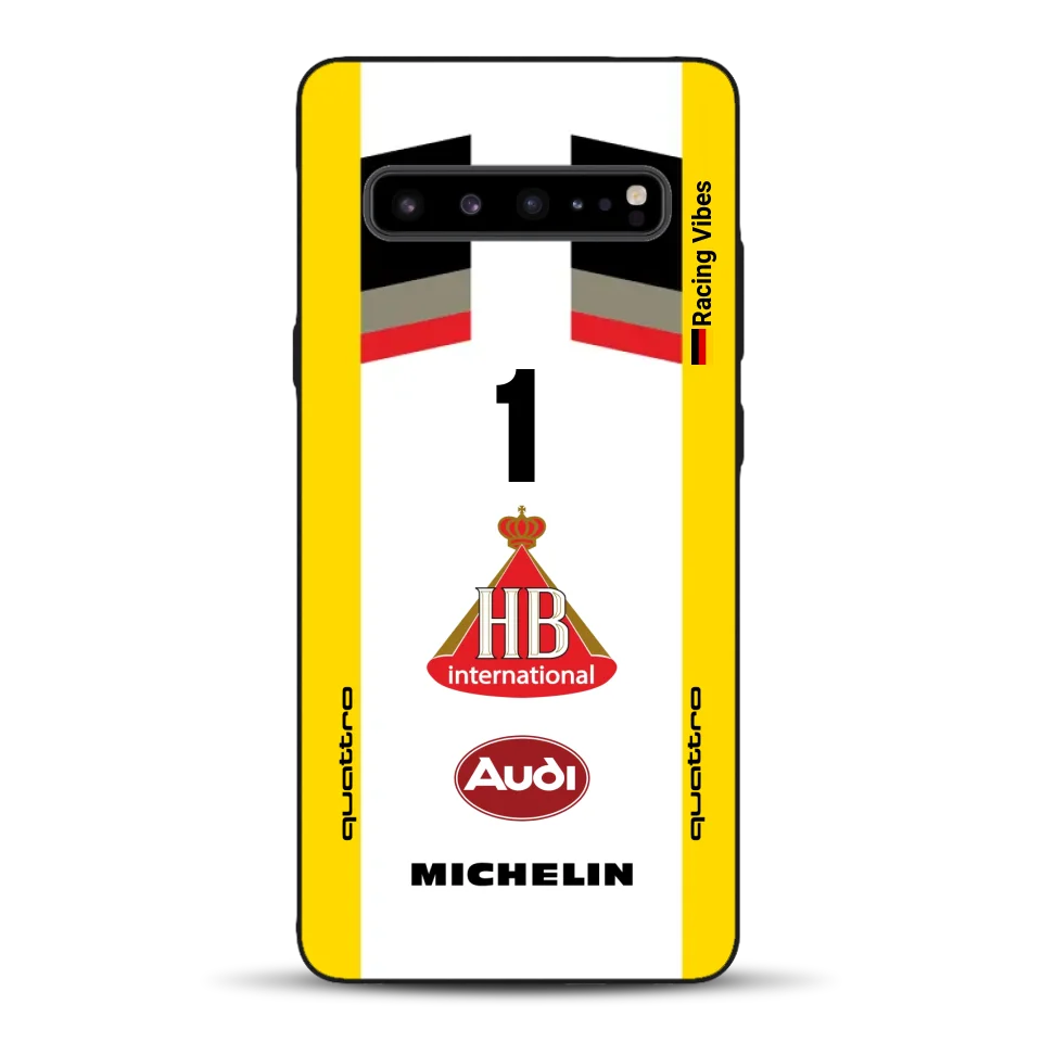 Audi Quattro S1 E2 Gruppe B Livery - Custodia per cellulare personalizzata per Samsung