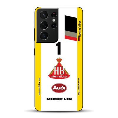 Audi Quattro S1 E2 Gruppe B Livery - Individuelle Handyhülle für Samsung