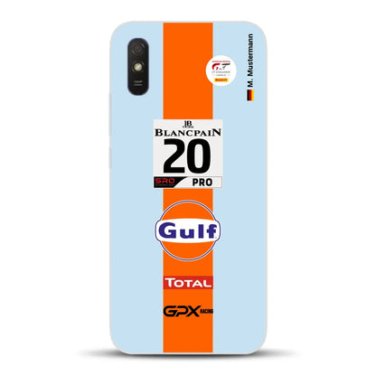 Gulf Porsche GT Livery - Custom phone case for Xiaomi
