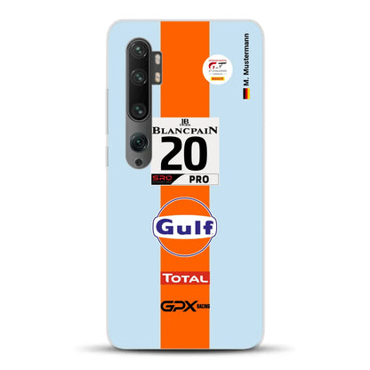 Gulf Porsche GT Livery - Custom phone case for Xiaomi