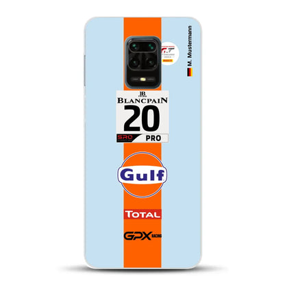 Gulf Porsche GT Livery - Custom phone case for Xiaomi