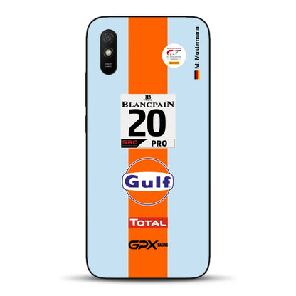Gulf Porsche GT Livery - Custom phone case for Xiaomi