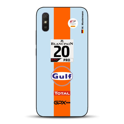 Gulf Porsche GT Livery - Custom phone case for Xiaomi