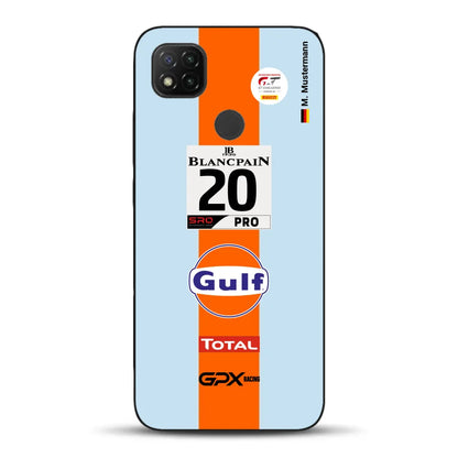 Gulf Porsche GT Livery - Custom phone case for Xiaomi