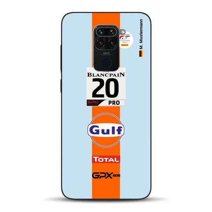 Gulf Porsche GT Livery - Custom phone case for Xiaomi