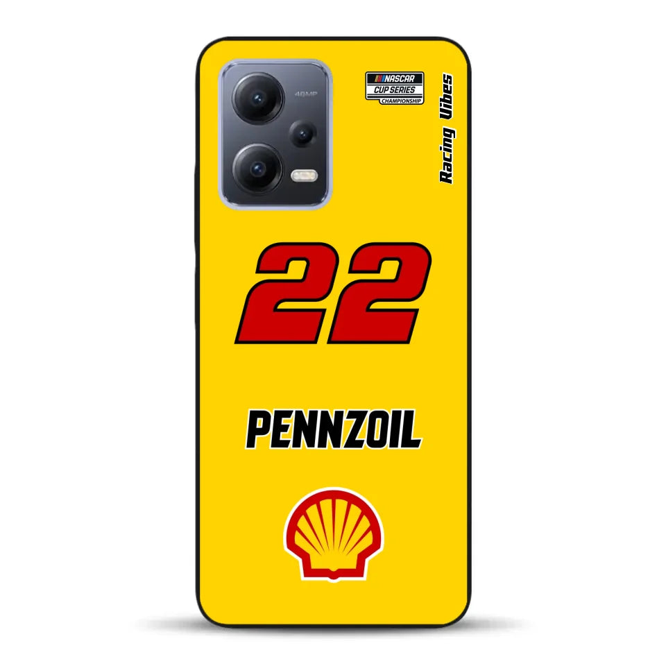 Nascar Joey Logano Champion 2024 Livery - Custodia per cellulare personalizzata per Xiaomi