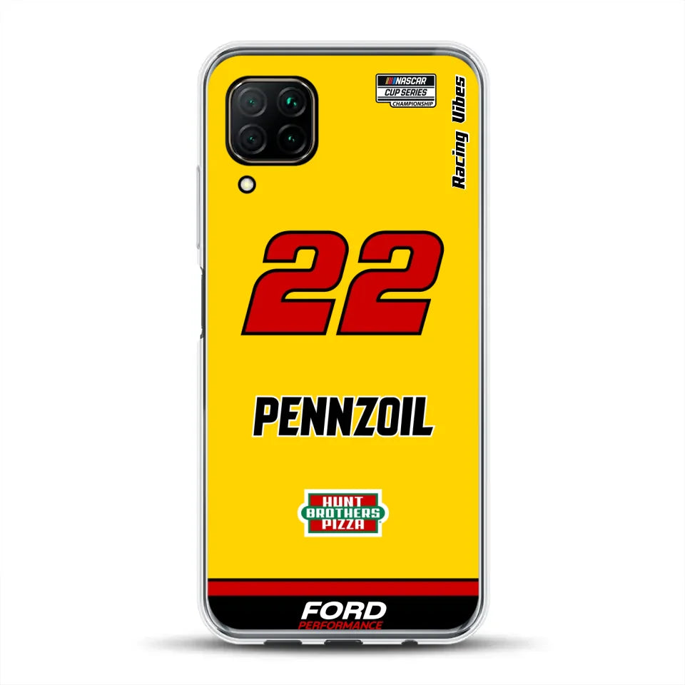 Nascar Joey Logano Champion 2024 Livery - Custodia per cellulare personalizzata per Huawei