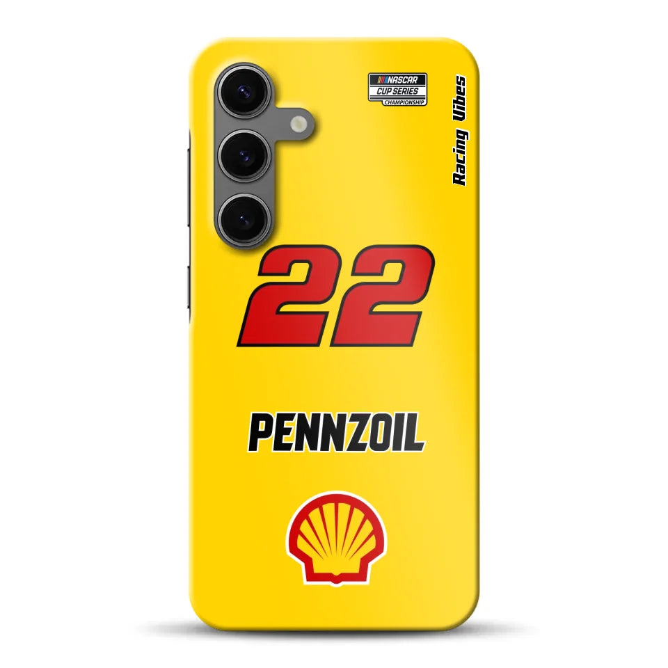 Nascar Joey Logano Champion 2024 Livery -  Custodia rigida per Samsung