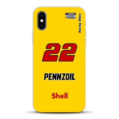 Nascar Joey Logano Champion 2024 Livery - Custodia per cellulare personalizzata per iPhone