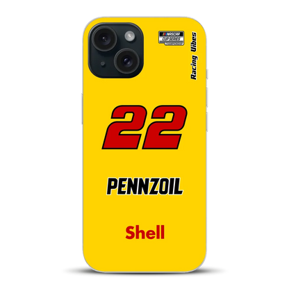 Nascar Joey Logano Champion 2024 Livery - Individuelle Handyhülle für iPhone