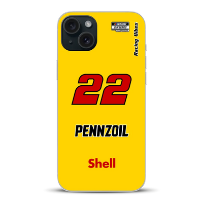 Nascar Joey Logano Champion 2024 Livery - Custodia per cellulare personalizzata per iPhone