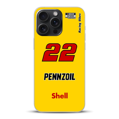 Nascar Joey Logano Champion 2024 Livery - Custodia per cellulare personalizzata per iPhone