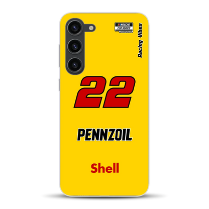 Nascar Joey Logano Champion 2024 Livery - Custodia per cellulare personalizzata per Samsung