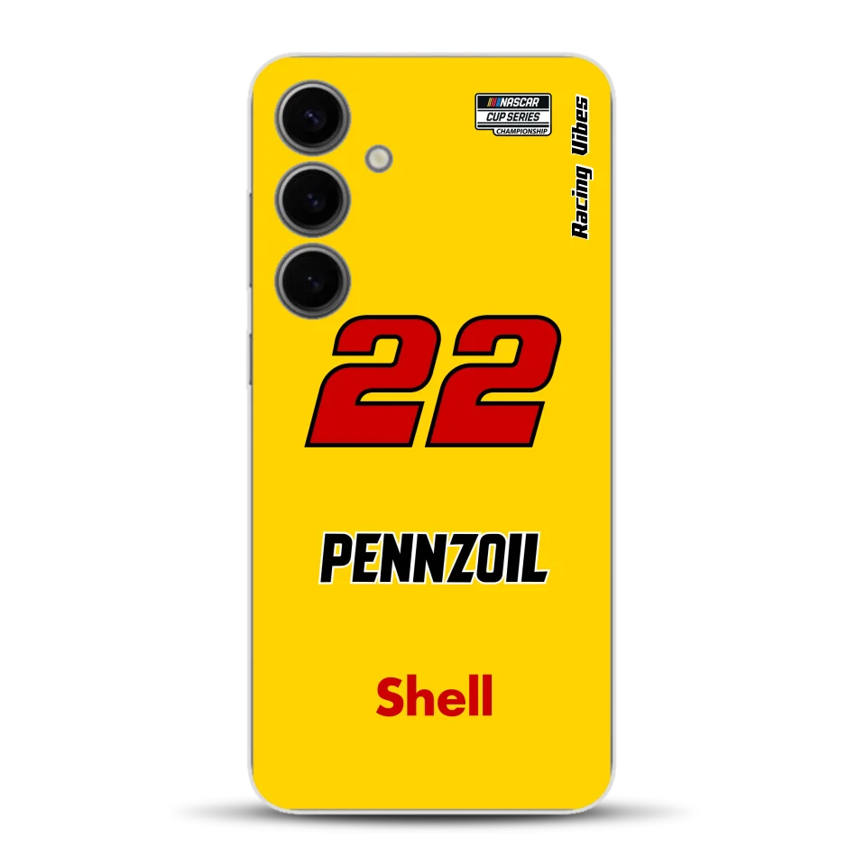 Nascar Joey Logano Champion 2024 Livery - Custodia per cellulare personalizzata per Samsung
