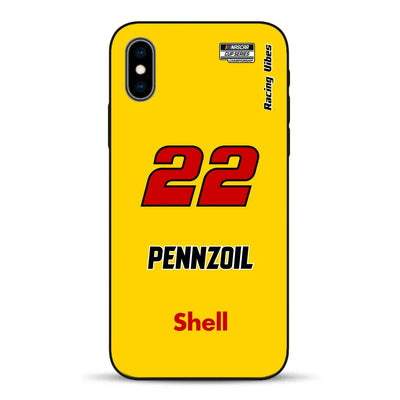 Nascar Joey Logano Champion 2024 Livery - Custodia per cellulare personalizzata per iPhone