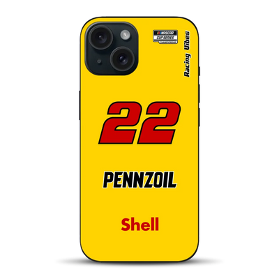 Nascar Joey Logano Champion 2024 Livery - Custodia per cellulare personalizzata per iPhone