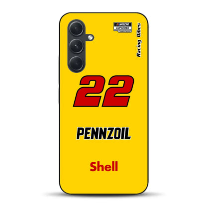 Nascar Joey Logano Champion 2024 Livery - Custodia per cellulare personalizzata per Samsung