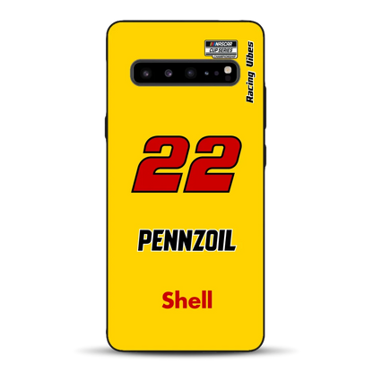 Nascar Joey Logano Champion 2024 Livery - Custodia per cellulare personalizzata per Samsung
