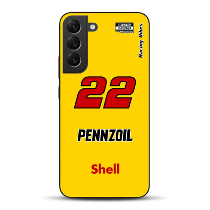 Nascar Joey Logano Champion 2024 Livery - Custodia per cellulare personalizzata per Samsung