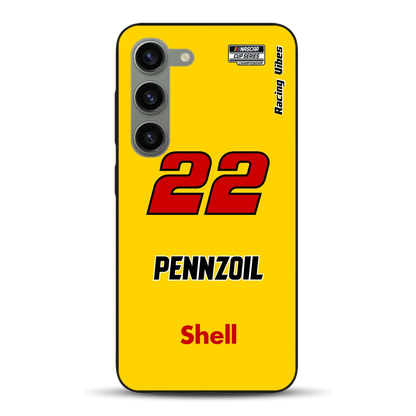 Nascar Joey Logano Champion 2024 Livery - Custodia per cellulare personalizzata per Samsung