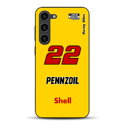 Nascar Joey Logano Champion 2024 Livery - Custodia per cellulare personalizzata per Samsung