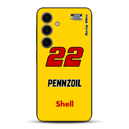 Nascar Joey Logano Champion 2024 Livery - Custodia per cellulare personalizzata per Samsung