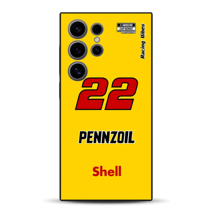 Nascar Joey Logano Champion 2024 Livery - Custodia per cellulare personalizzata per Samsung